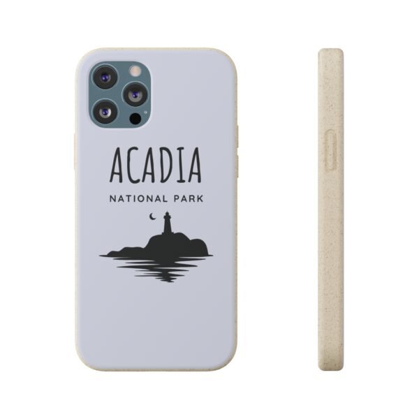 Acadia National Park (Light Blue) Phone Case, Biodegradable - Image 5