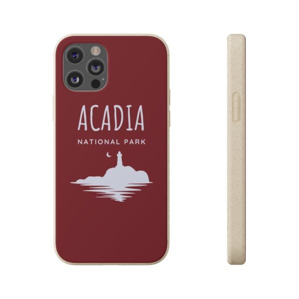 Acadia National Park (Red) Phone Case, Biodegradable - Image 4