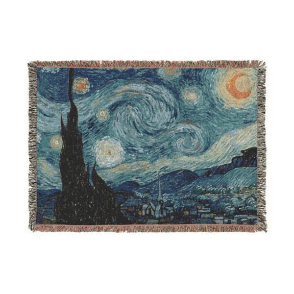 Woven Blanket, Starry Night Blanket