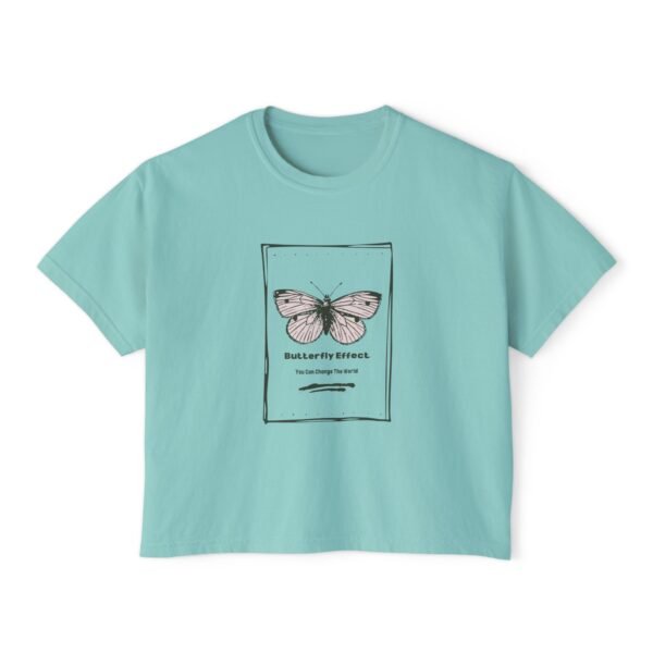 Butterfly Effect Boxy Tee for Women - Image 9