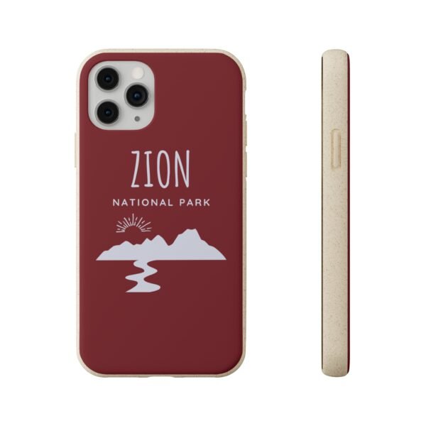 Zion National Park (Red) Phone Case, Biodegradable