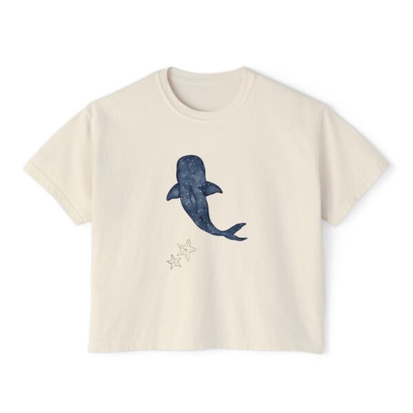 Whale Shark Boxy Tee for Women