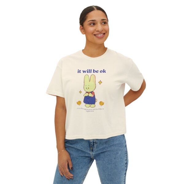 it will be okay Boxy Tee for Women - Image 3