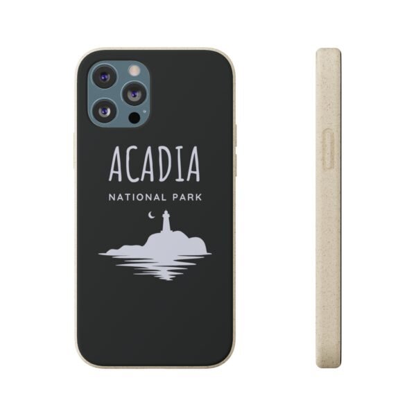 Acadia National Park (Dark Blue) Phone Case, Biodegradable - Image 7