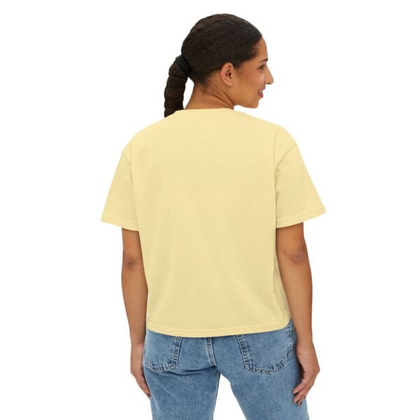 Sunflower Casette Boxy Tee for Women - Image 12