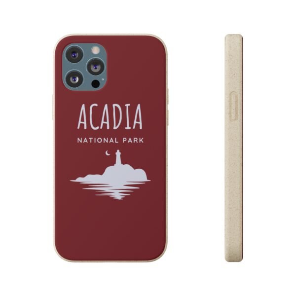 Acadia National Park (Red) Phone Case, Biodegradable - Image 5