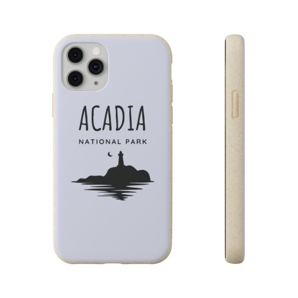 Acadia National Park (Light Blue) Phone Case, Biodegradable