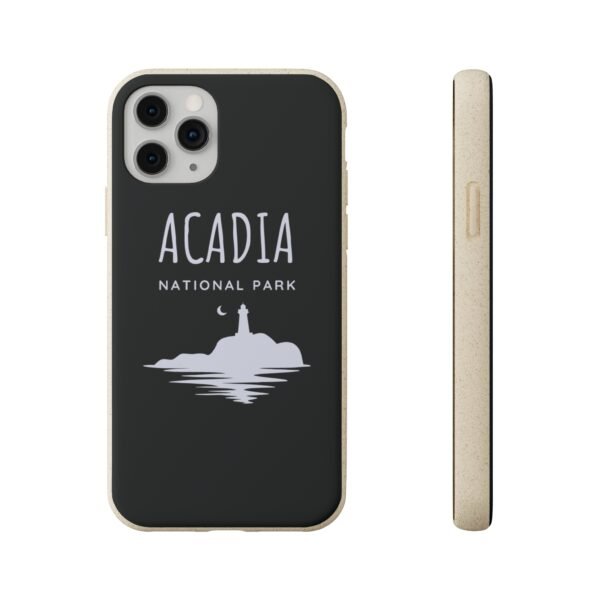 Acadia National Park (Dark Blue) Phone Case, Biodegradable