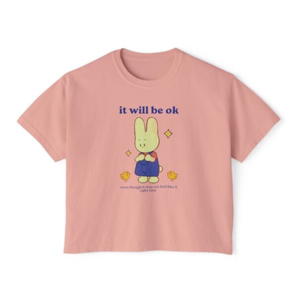 it will be okay Boxy Tee for Women - Image 5