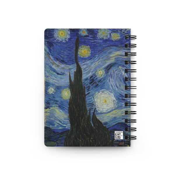 Starry Night Van Gogh Journal, Spiral Notebook - Image 3