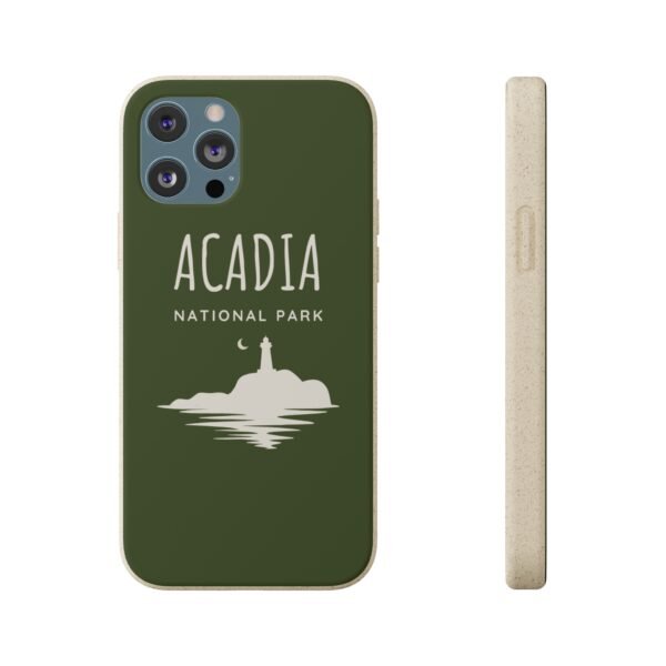 Acadia National Park (Green) Phone Case, Biodegradable - Image 5