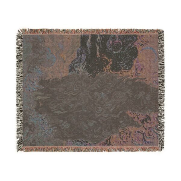 Van Gogh Woven Blanket, Cypresses Painting - Image 4