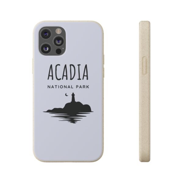 Acadia National Park (Light Blue) Phone Case, Biodegradable - Image 4