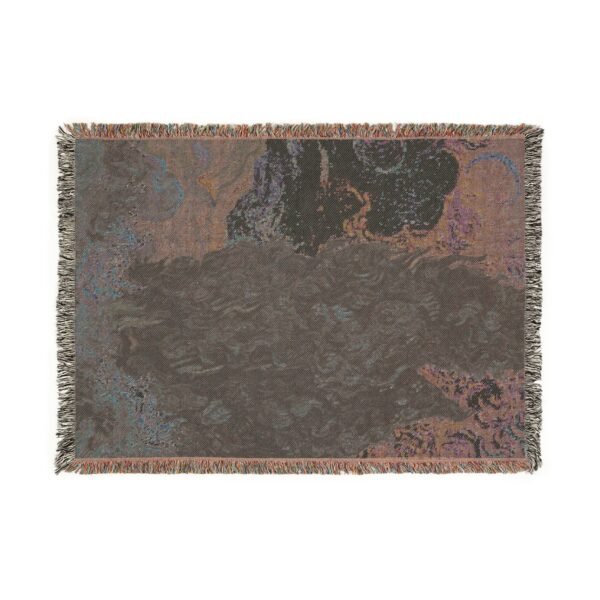 Van Gogh Woven Blanket, Cypresses Painting - Image 2