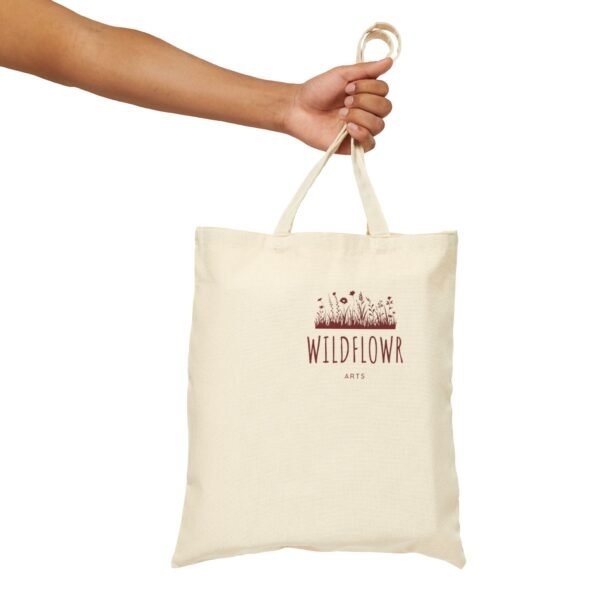 Wildflowr Arts Cotton Canvas Tote Bag - Image 4