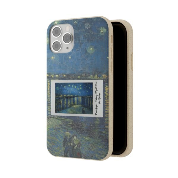 Van Gogh Starry Night Phone Case, Biodegradable - Image 3