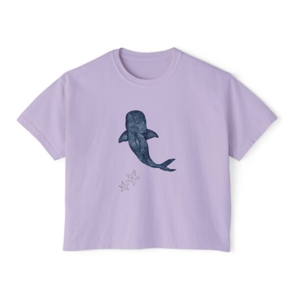 Whale Shark Boxy Tee for Women - Image 3