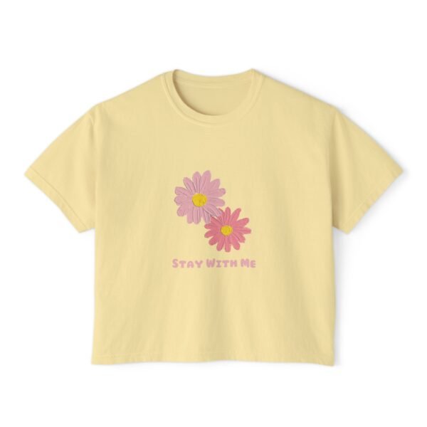 Stay With Me Boxy Tee for Women - Image 5