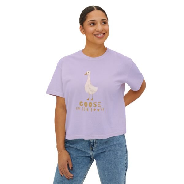 Goose on the Loose Boxy Tee for Women - Image 23