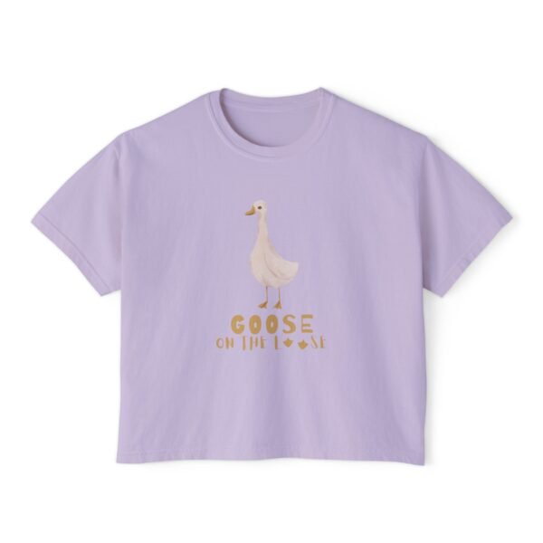 Goose on the Loose Boxy Tee for Women - Image 21