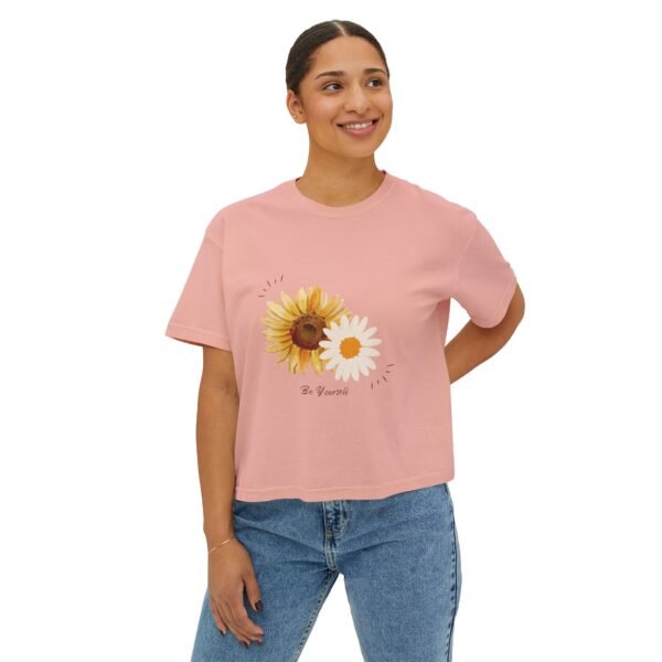 be yourself Boxy Tee for Women - Image 11