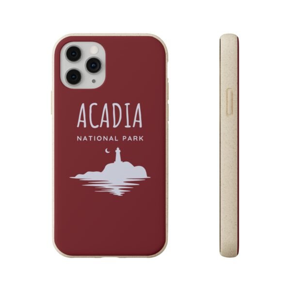 Acadia National Park (Red) Phone Case, Biodegradable